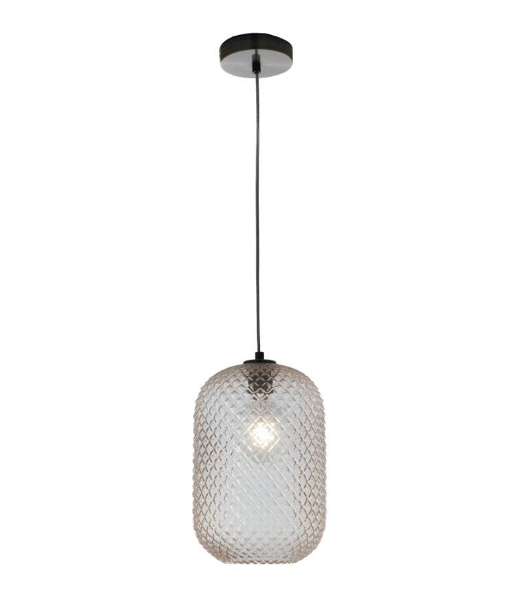 Sospensione in vetro cristallo sfaccettato vari colori struttura in metallo 1XE27 non incl. d.20cm ASHFORD-S20 Sospensione in vetro cristallo sfaccettato vari colori struttura in metallo 1XE27 non incl. d.20cm ASHFORD-S20